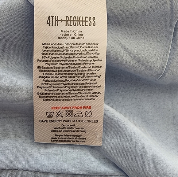 NWT cropped waistcoat from 4th Reckless - Picture 7 of 7